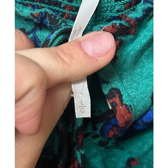 Free People Hilary Printed Top Women’s Size L - Picture 11 of 12